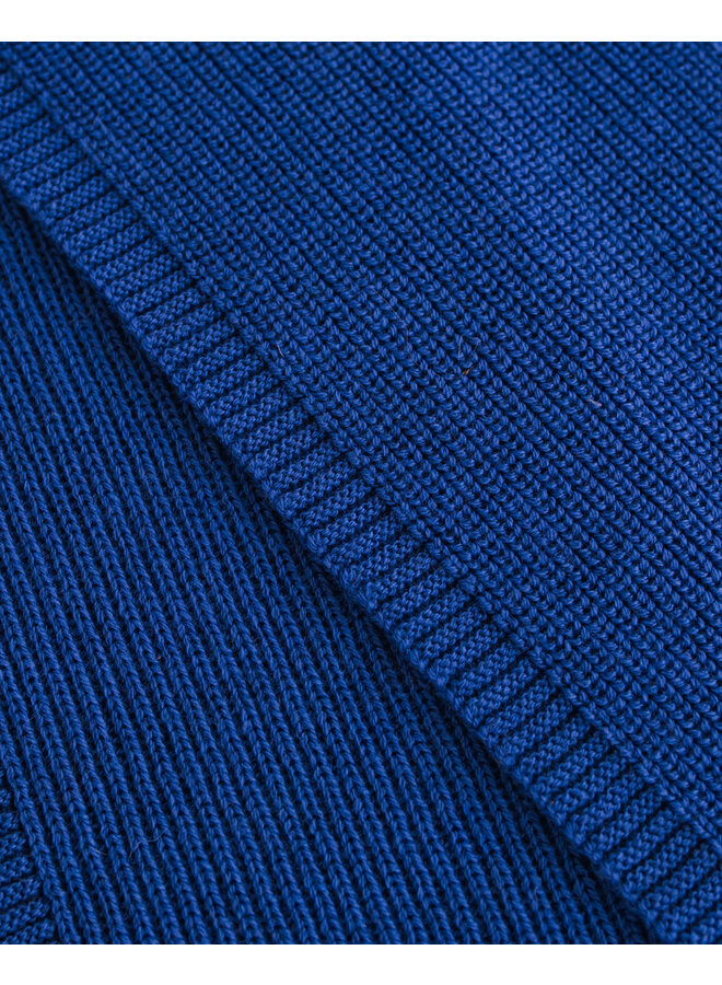 Hvid | scarf gustave | cobalt blue