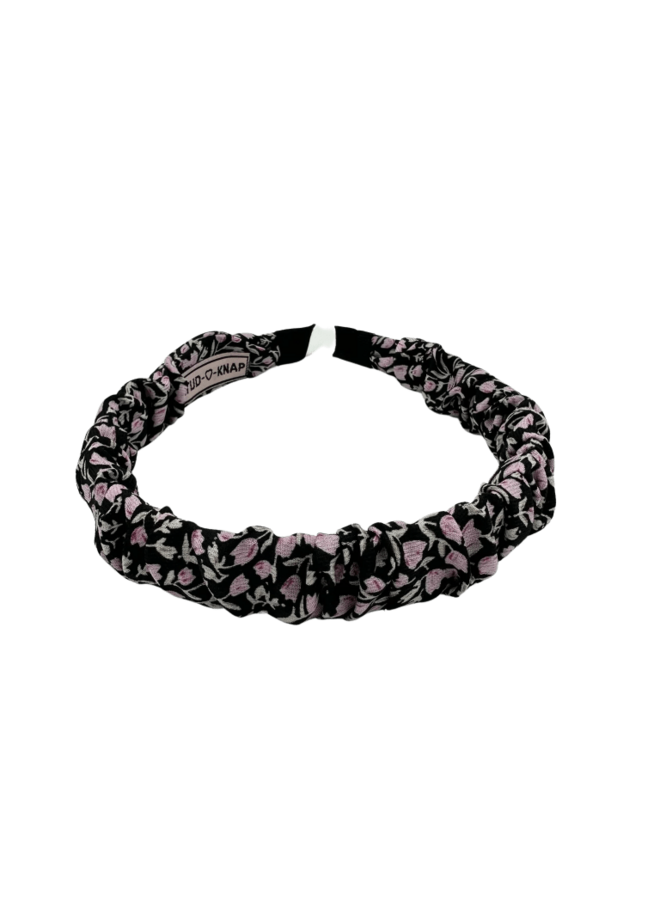 Altijd Knap | haarband | sweet flowers black pink