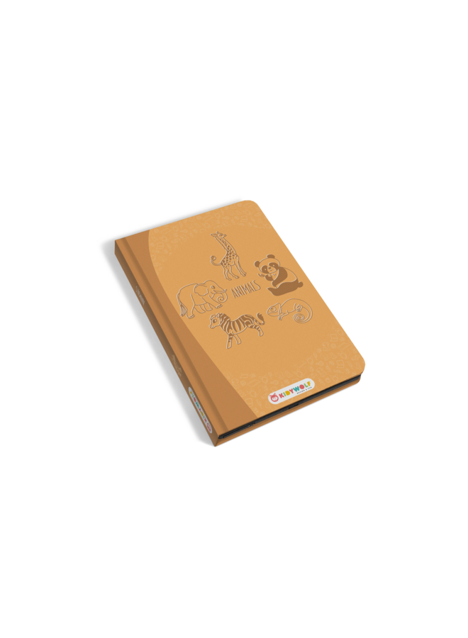 Kidywolf | kidydraw | mini tekenblok | dieren