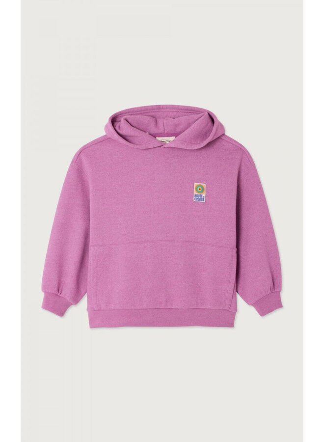 American Vintage | baptown hoodie | rose indien surteint