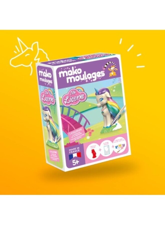 Mako Moulages | pakket S 1 mal | eenhoorn