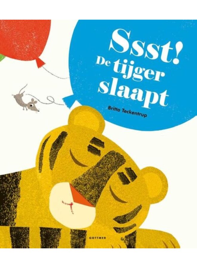 Boeken | ssst. de tijger slaapt | kartonboek | 3+