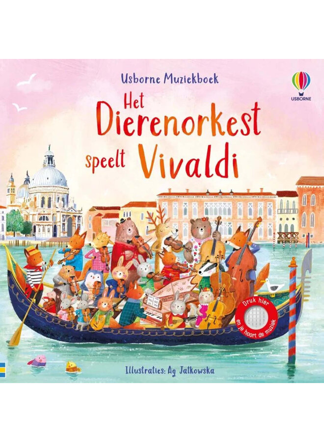 Boeken | geluidenboek | het dierenorkest speelt vivaldi