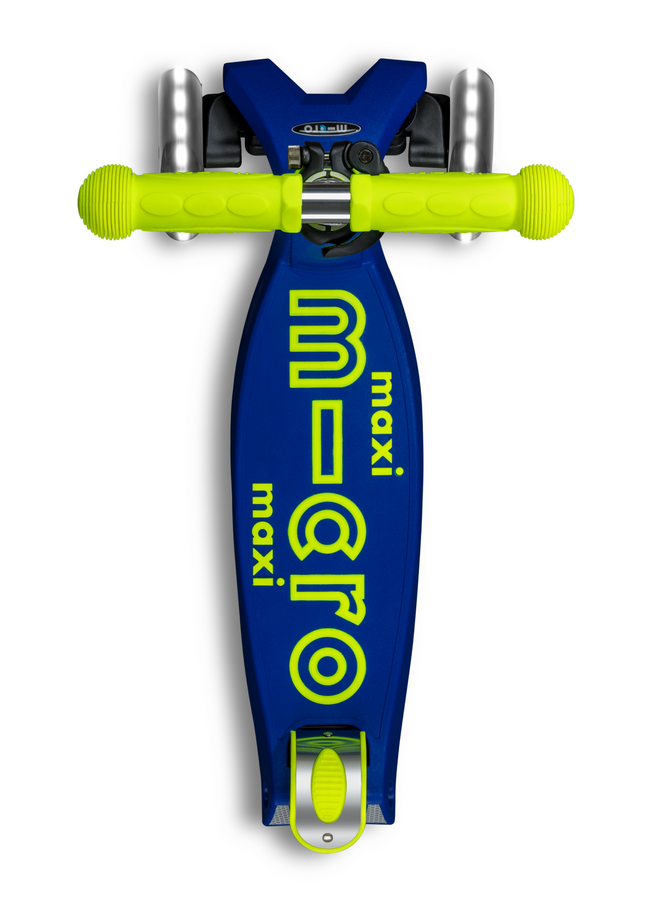 Micro | maxi step deluxe | blauw/geel neon | led