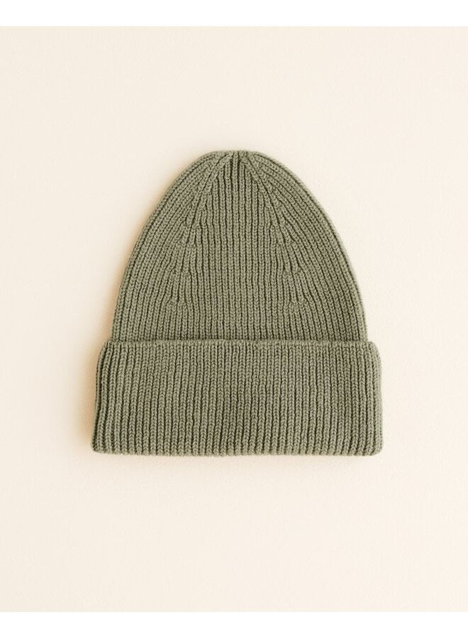 Hvid | beanie fonzie newborn | artichoke