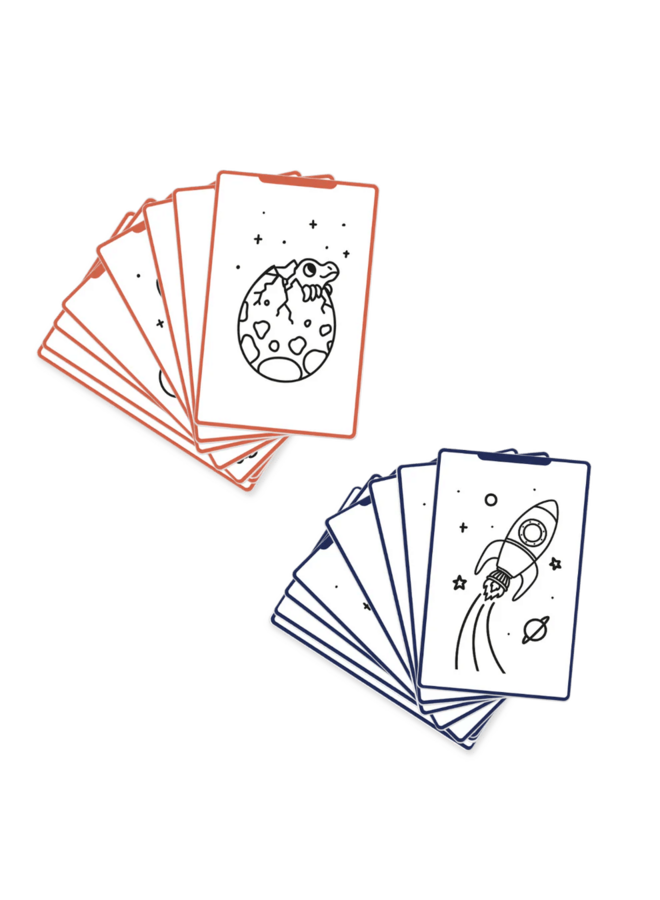 Kidywolf | refill kidydraw | dinosaurussen & sterrenstelsel