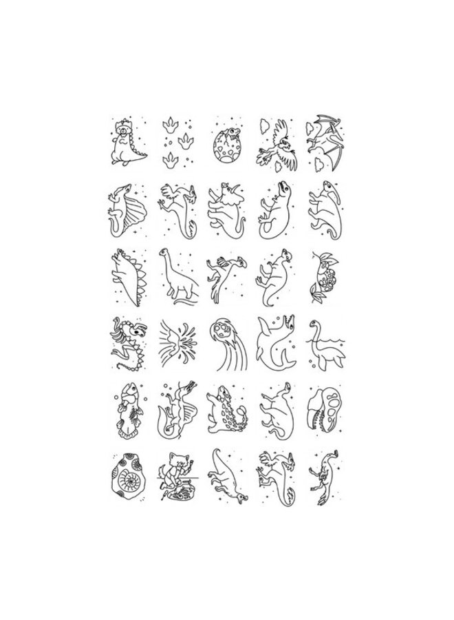 Kidywolf | refill kidydraw | dinosaurussen & sterrenstelsel