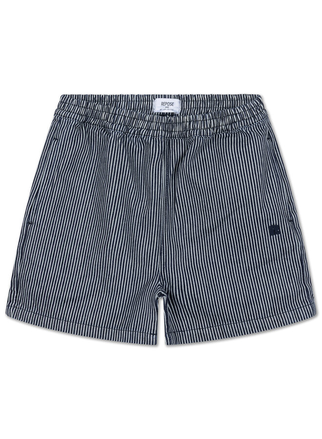 Repose | no sweat short | blue stripe