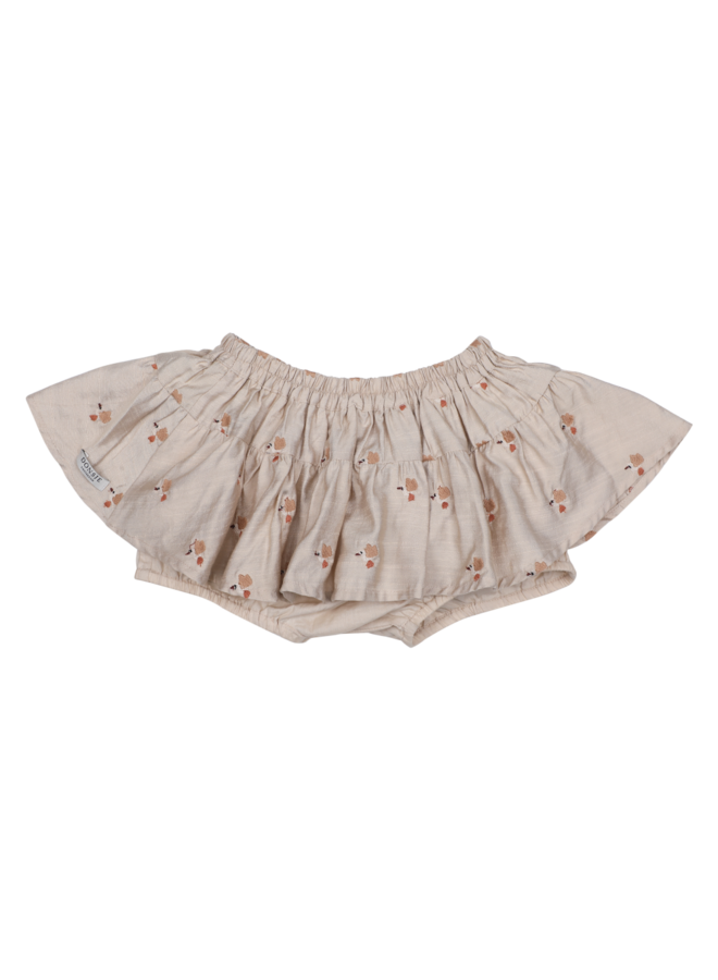 Donsje | ysa skirt | hummingbirds | soft taupe