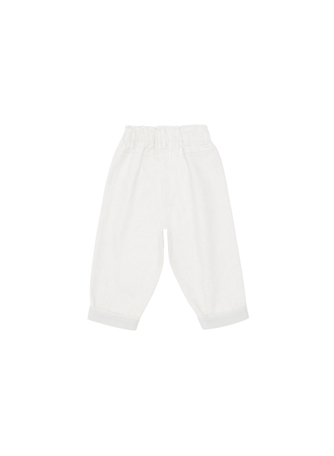 Donsje | josefine trousers | white sand melange