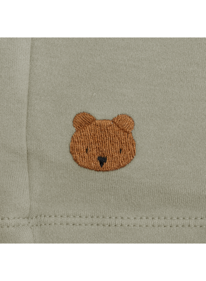 Donsje | ithri shorts | bear | dusty green