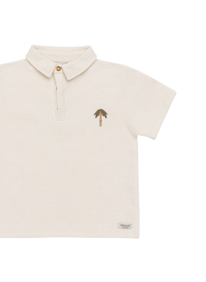 Donsje | wouti shirt | palm tree | warm white