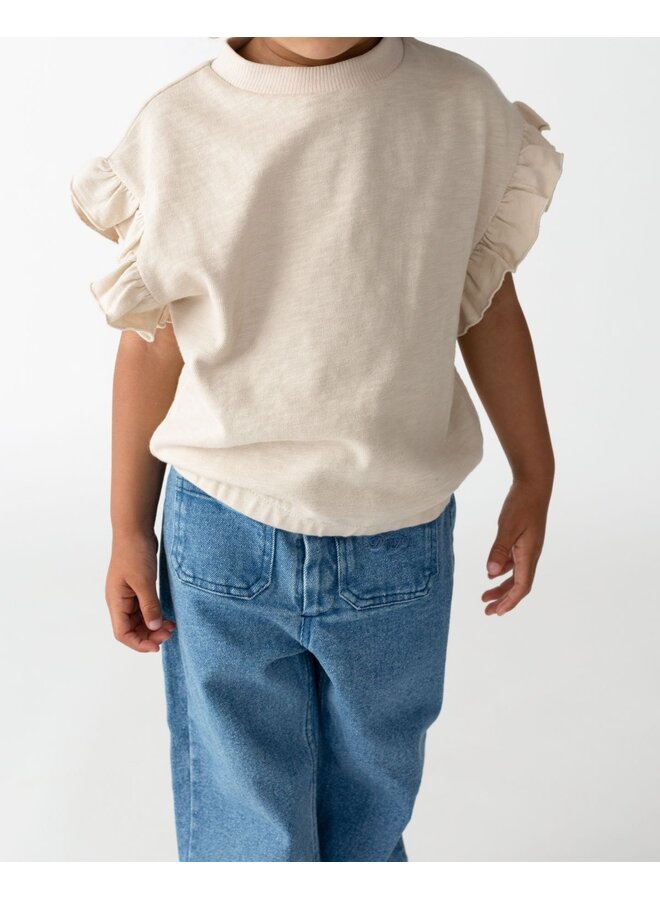 Donsje | nuriel top | soft sand