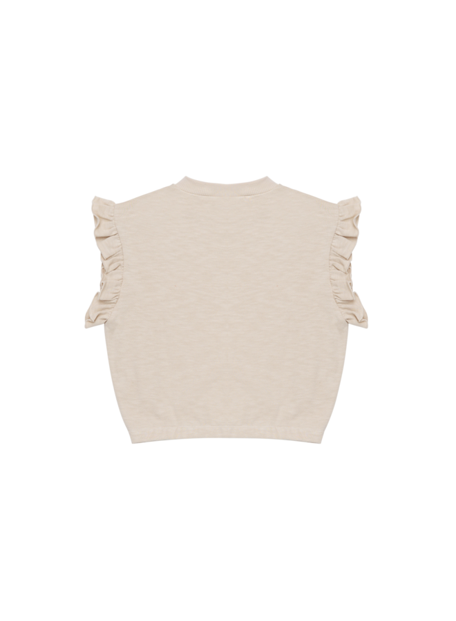 Donsje | nuriel top | soft sand