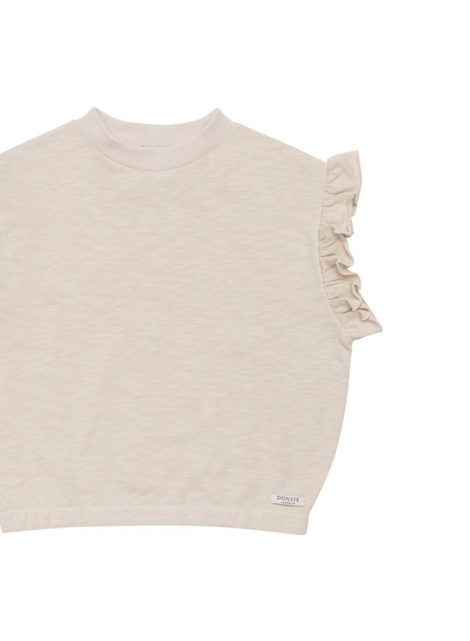Donsje | nuriel top | soft sand