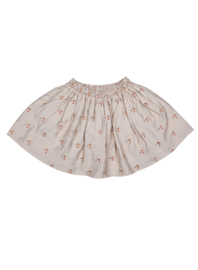 Donsje | cayley skirt | hummingbirds | soft taupe