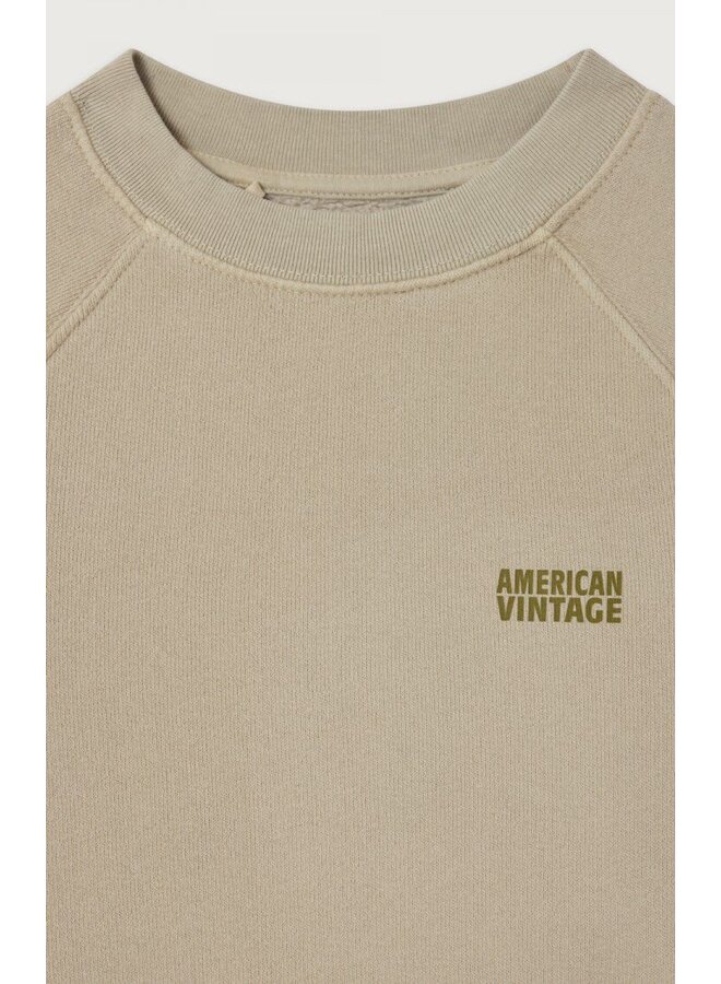 American Vintage | izubird sweatshirt korte mouw | seigle vintage