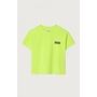 American Vintage | gixy t-shirt | jaune fluo