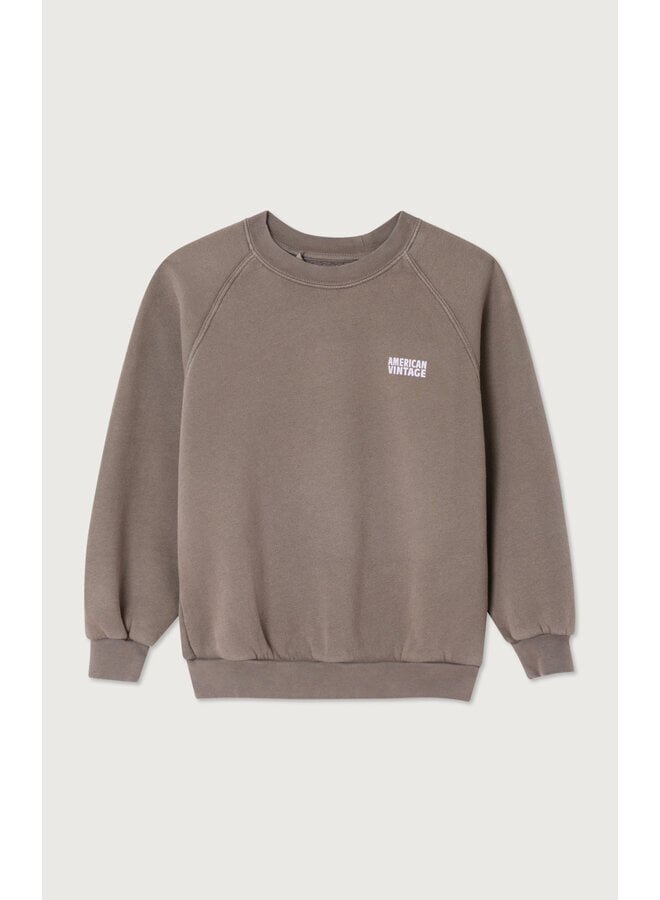 American Vintage | izubird sweatshirt | cendre vintage