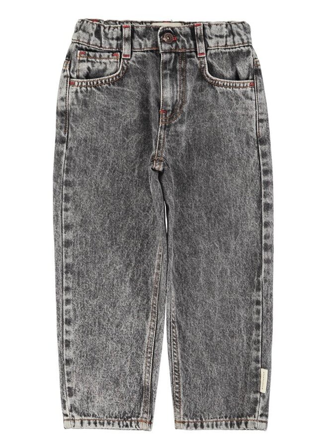 Piupiuchick | unisex trousers | washed black denim