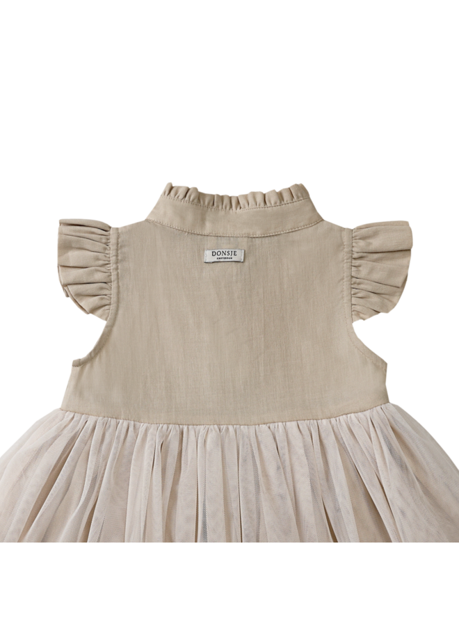 Donsje | fleurance dress | soft sand