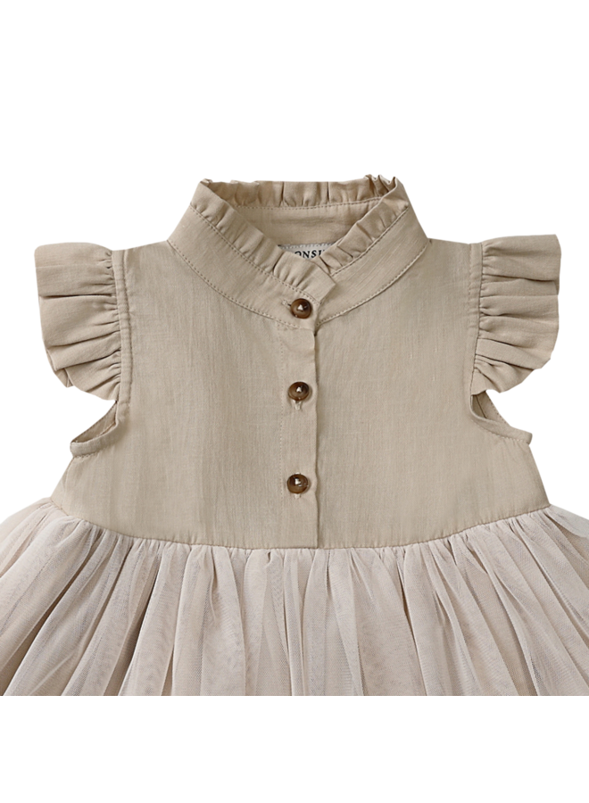 Donsje | fleurance dress | soft sand