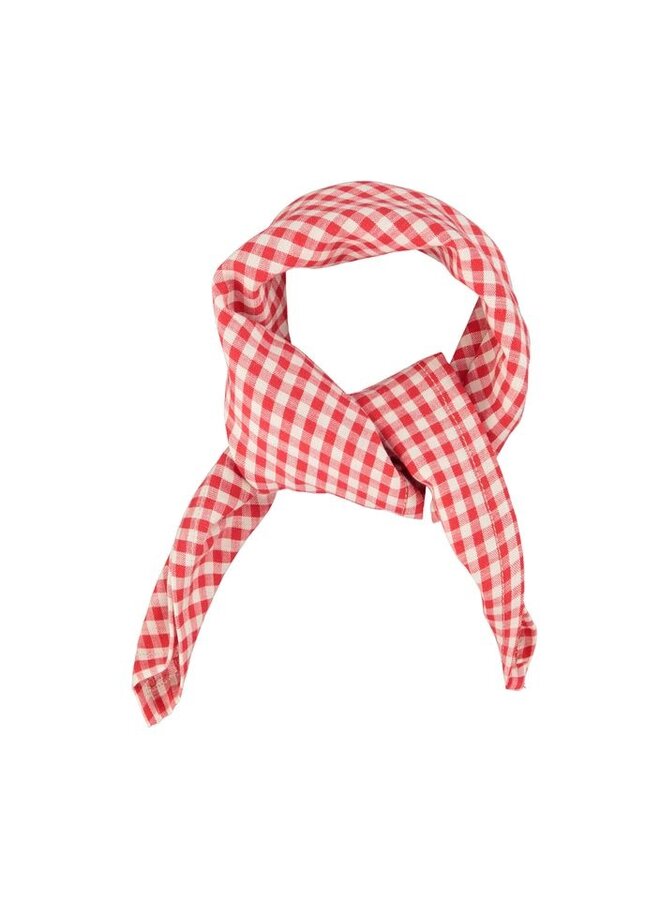 Piupiuchick | bandana | red & ecru checkered