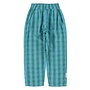 Piupiuchick | unisex trousers | blue & green checkered