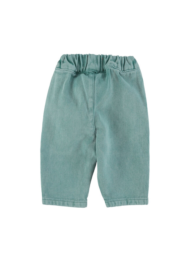 Piupiuchick | baby trousers | washed green