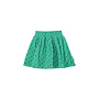 Piupiuchick | short skirt | green w/ black hearts allover