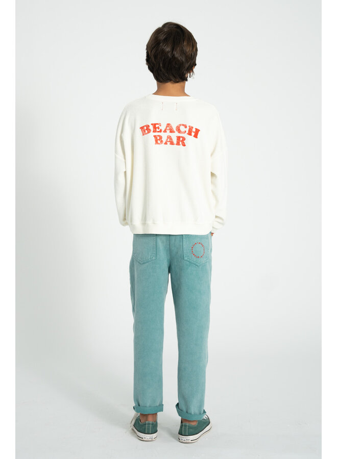 Piupiuchick | sweatshirt | ecru w/ ice cream print