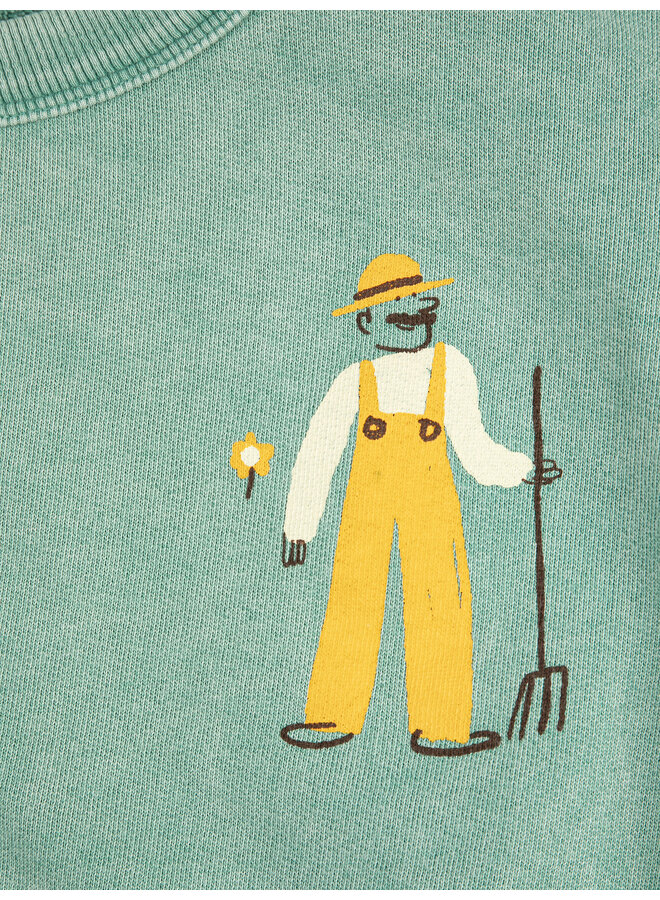 Bobo Choses | farm adventure sweatshirt | green