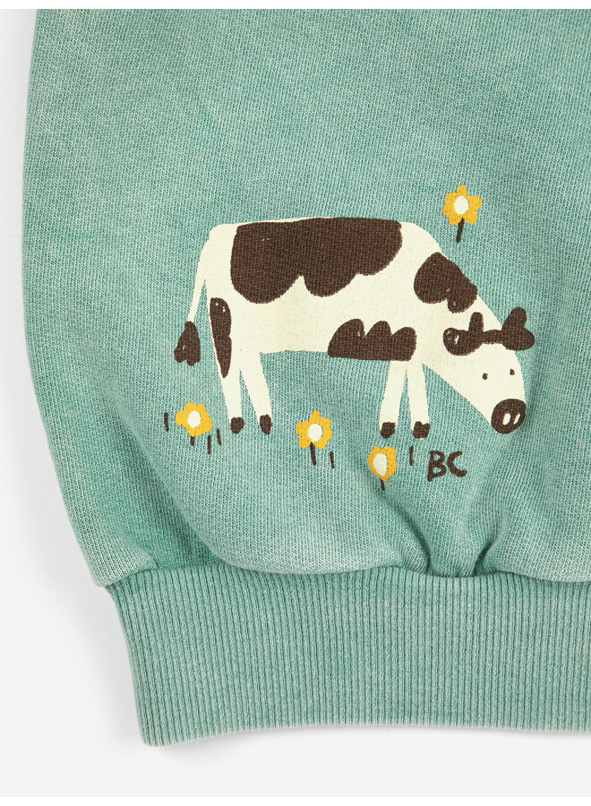 Bobo Choses | farm adventure sweatshirt | green