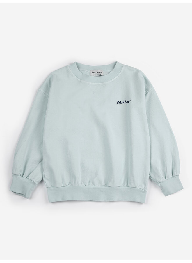 Bobo Choses | mr pickles sweatshirt | light blue