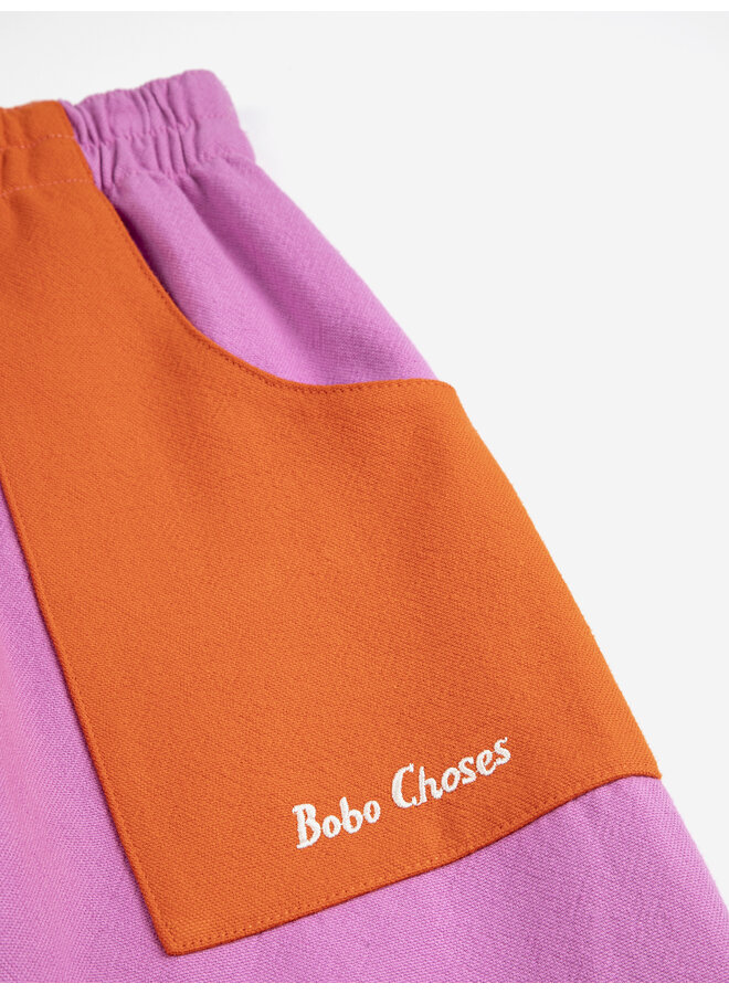 Bobo Choses | bobo choses color block woven pants | purple