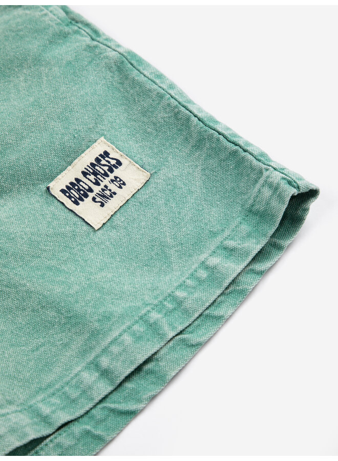 Bobo Choses | bobo choses since 09 woven bermuda shorts | green