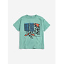 Bobo Choses | dog friendship t-shirt | green