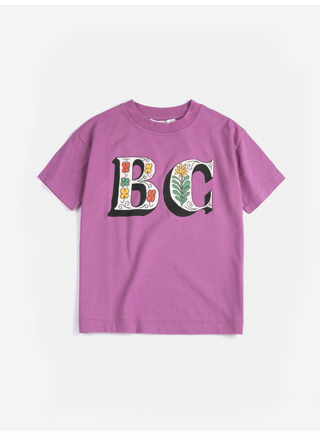 Bobo Choses | spring letters t-shirt | purple