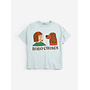 Bobo Choses | friends in a pickle t-shirt | light blue