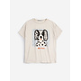 Bobo Choses | van dog t-shirt | white