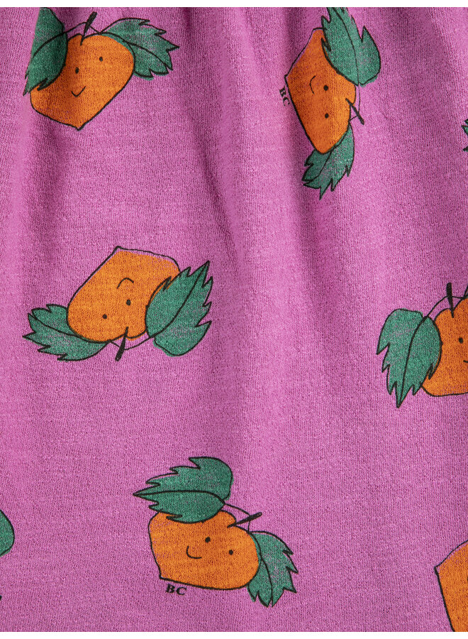 Bobo Choses | tangerine all over ruffled dress | purple