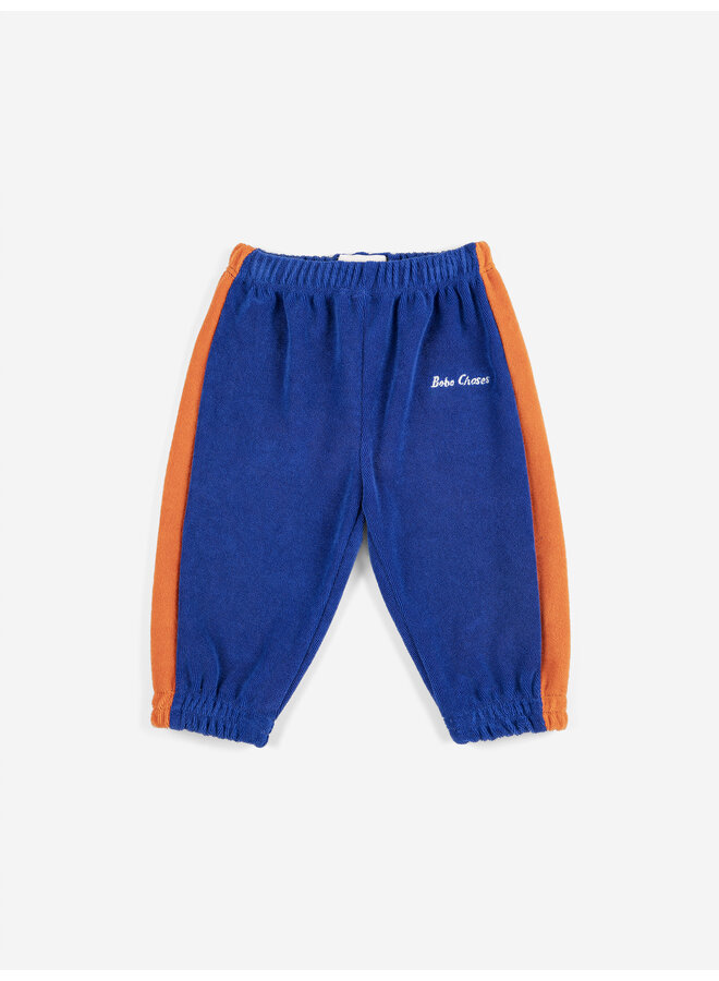 Bobo Choses | bobo choses terry cloth jogging pants | blue
