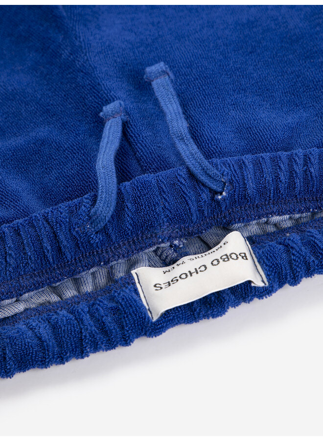 Bobo Choses | bobo choses terry cloth jogging pants | blue