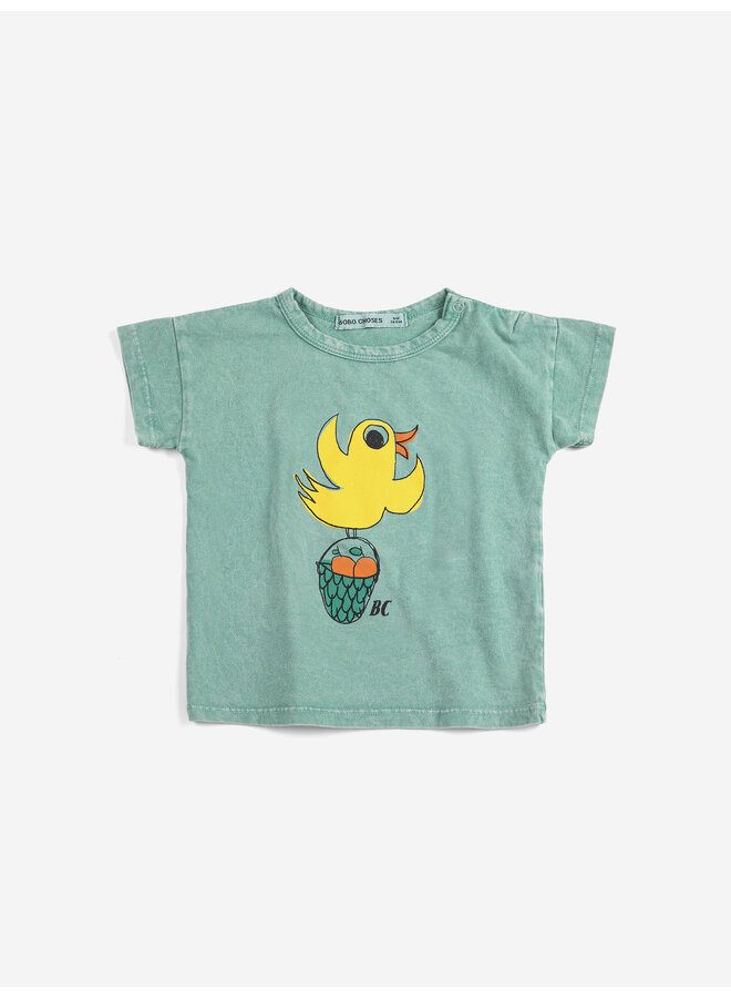 Bobo Choses | flying oranges t-shirt | green