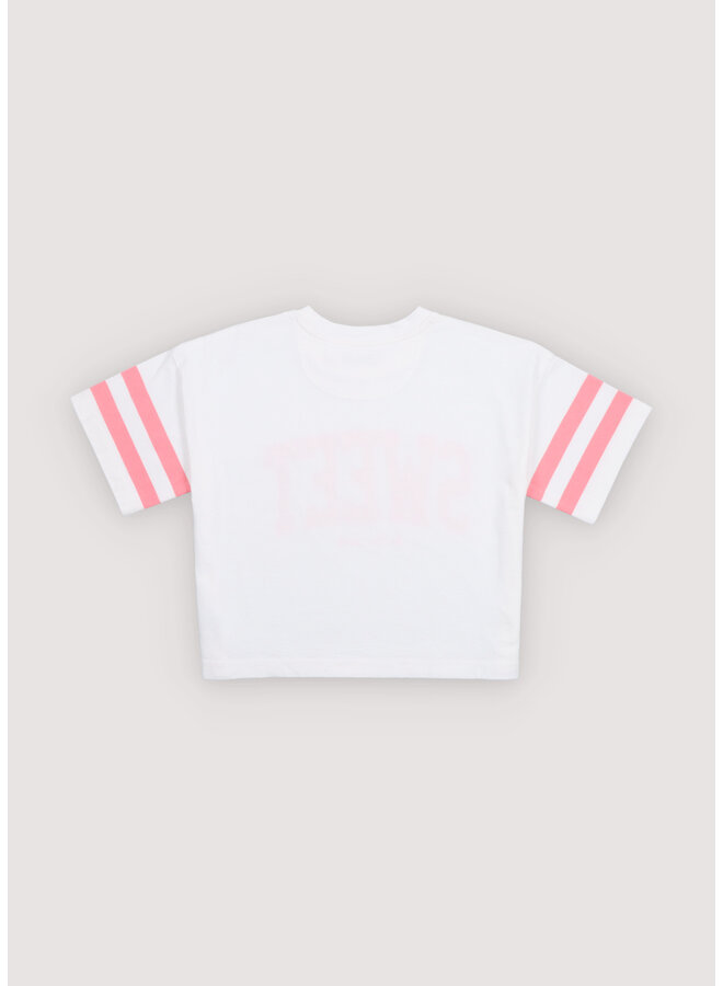 The New Society | daylily t-shirt pure cloud