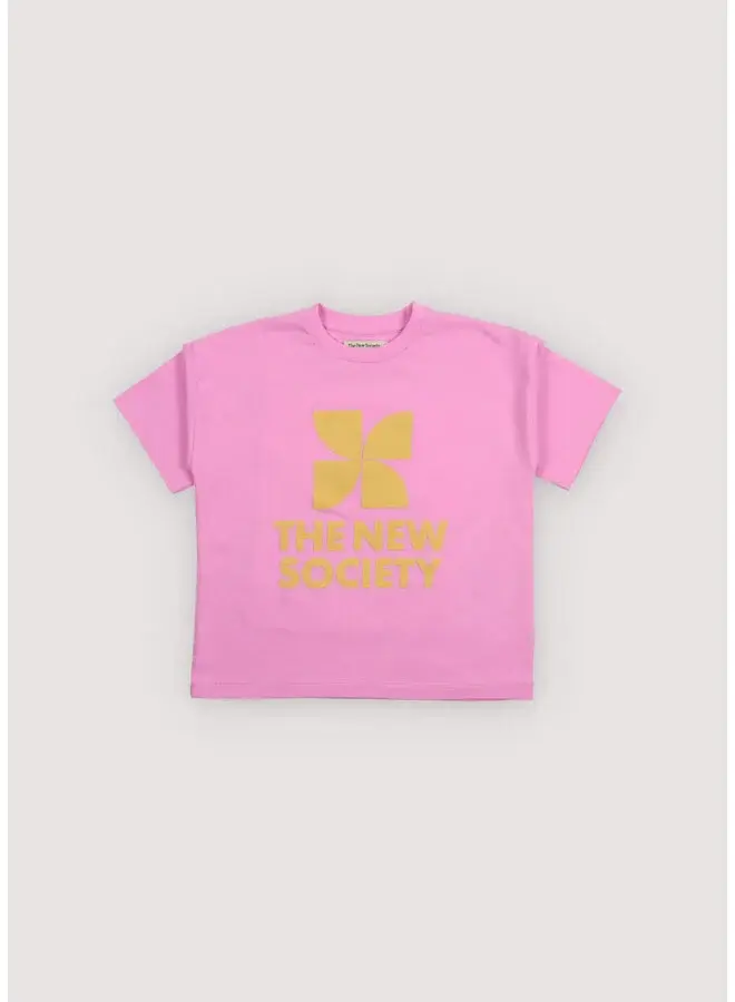 The New Society | tns logo t-shirt pink lavander