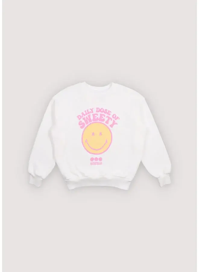 The New Society | smiley sweatshirt smiley pure cloud