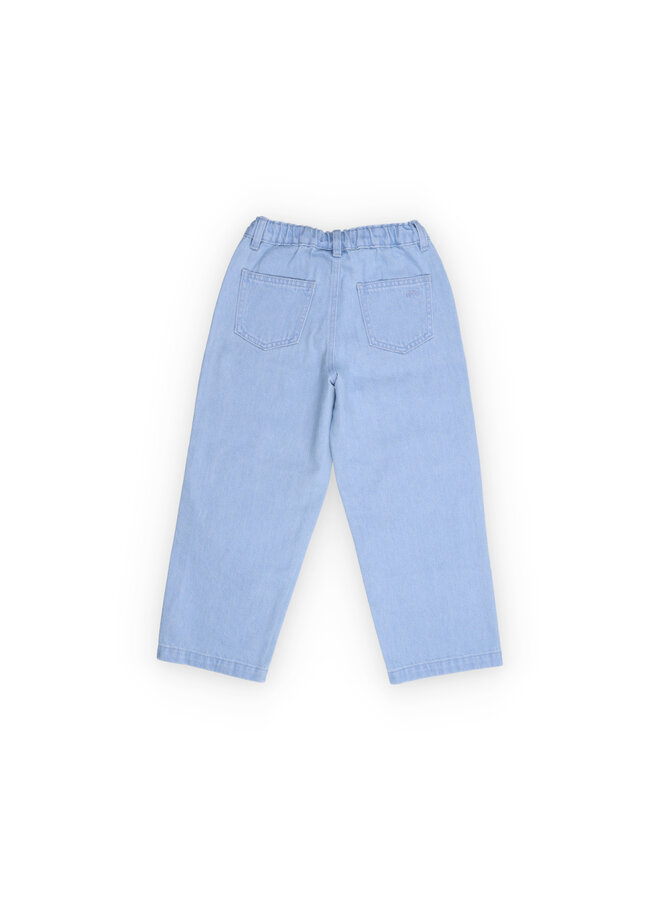 The New Society | lily pant light denim