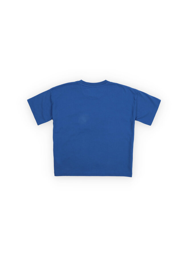The New Society | tilo t-shirt deep sea blue