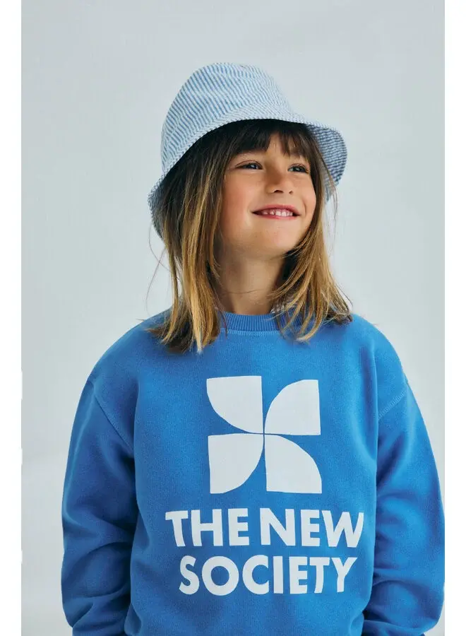 The New Society | tns logo sweatshirt iris whisper